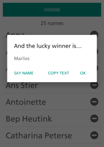 win de vrouw op het perron